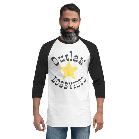 UNISEX BASEBALL TEE OUTLAW LOBBYIST