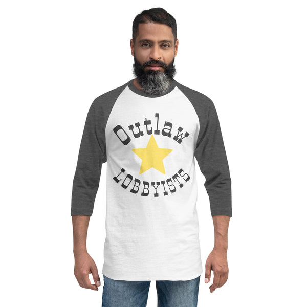 UNISEX BASEBALL TEE OUTLAW LOBBYIST